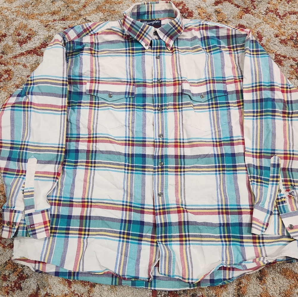 Vintage Wrangler Twill Shirt XL
